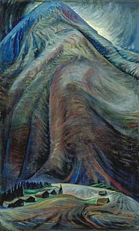 Artwork, Emily Carr, The Mountain, 1933, McMichael Canadian Art Collection 1978.16.