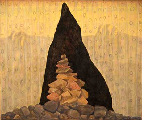 Oeuvre d’art, Arnold Shives, Skypilot Mountain, 2002.