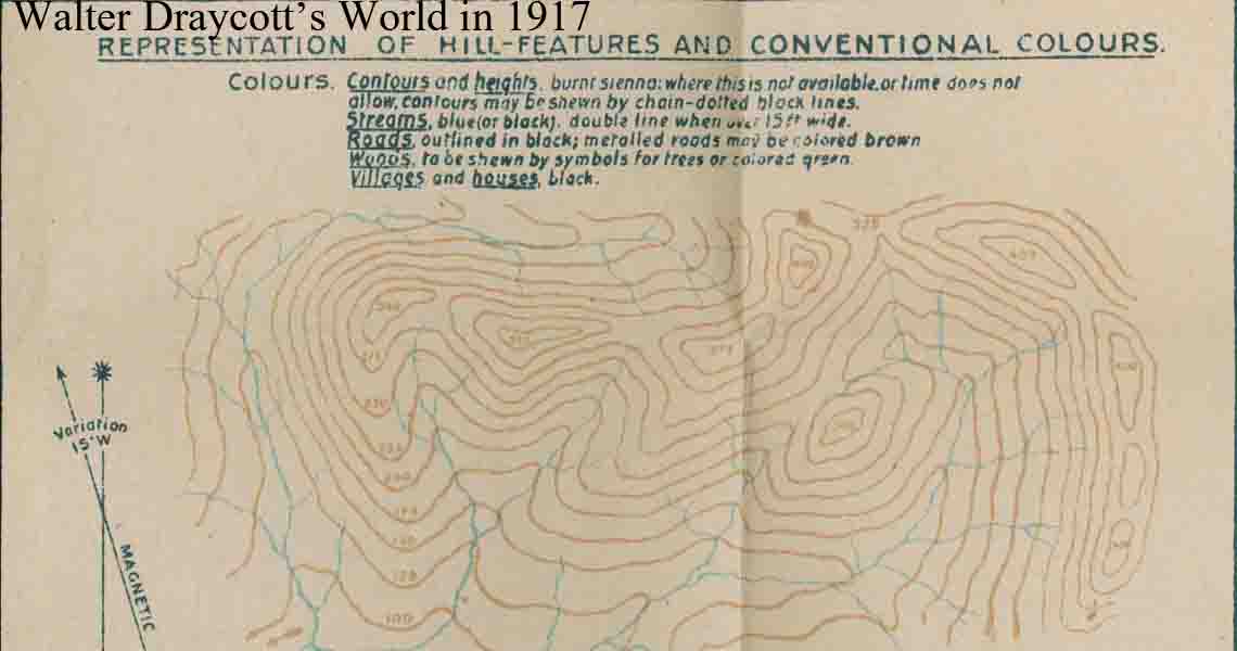 Page from Map Makers Manual 1917