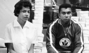 Valerie Jerome and Harry Jerome, Olympic sprinters from North Vancouver. Photo: NVMA 14862