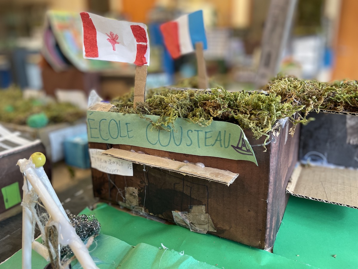 École Cousteau in North Vancouver, BC, Canada. Photo: Christy Brain